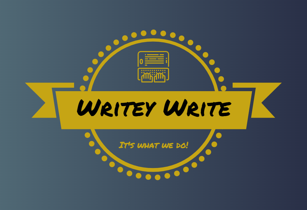 Welcome to Writey Write – where writing is what we do!